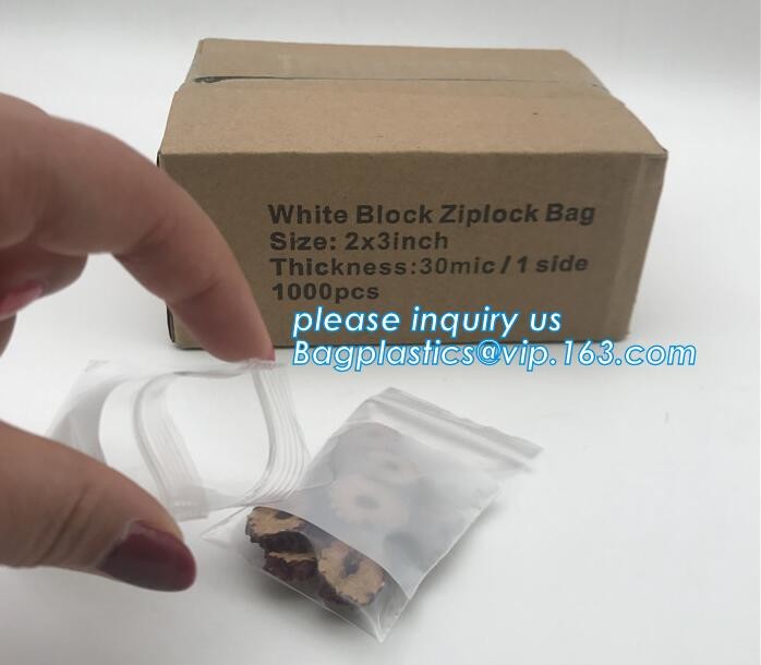 Small Size 3.5*4.5CM Clear Purple Zip lockk Bag Mini Size Grip Press Seal Zip Bag, Factory custom plastic resealable mini