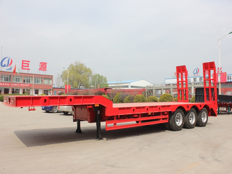 Standard Landing Gear 60 Cubic Meter Hydraulic Side Tractor Tipper Dump Semi Trailer