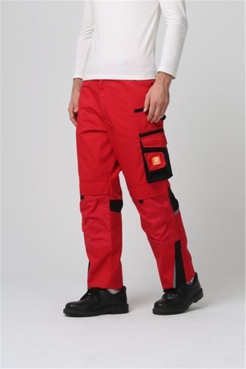 250gsm Mens Workwear Trousers , Knee Pad Pockets Tough Work Pants