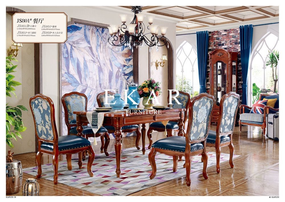 American Style Antique Living Room Furniture Sofa Sets