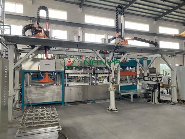 Vacuum Suction Pulp Plate Making Machine Fully Automatic Pulp Food Tray Making
