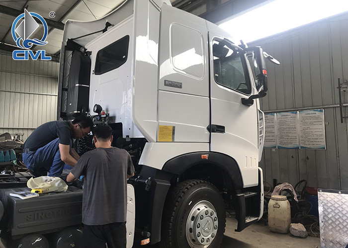 6x4 HOWO Tractor Truck 420hp Prime Mover Semi Tractor Towing Truck