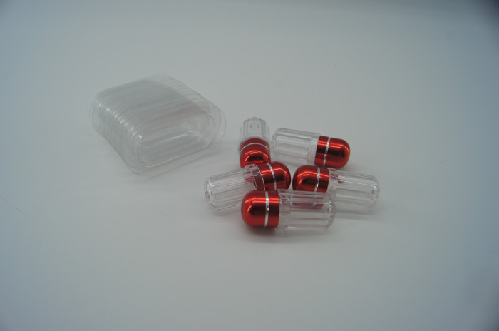10ml Metal cap empty medicine bottles , medicine plastic bottle