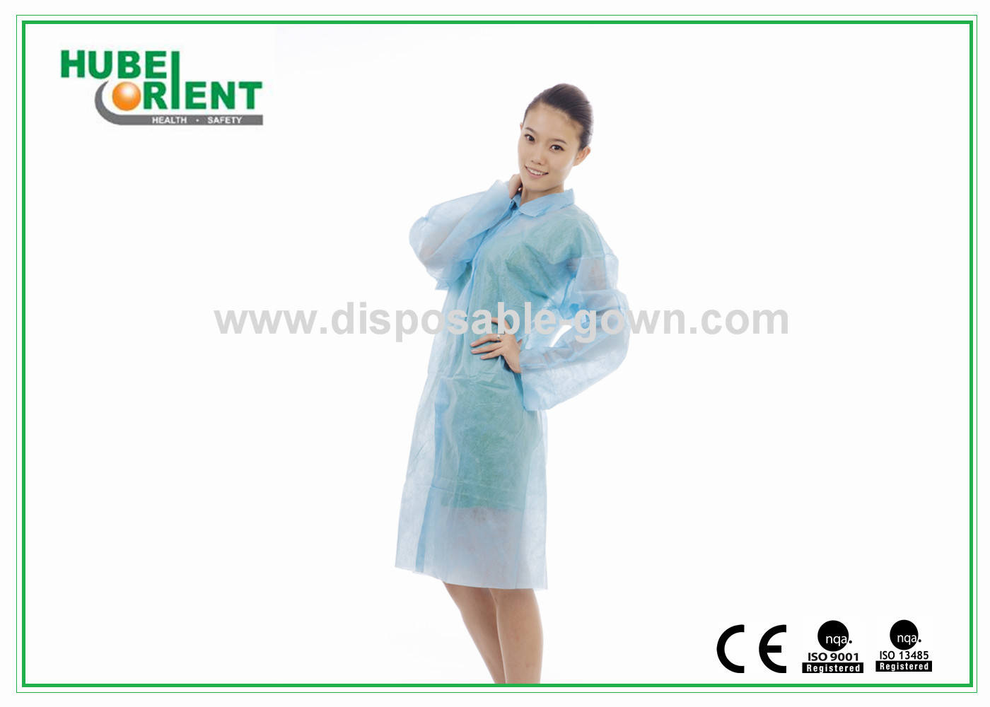 Light Weight Custom Weight And Size Disposable Lab Coats For Factory/Workshop