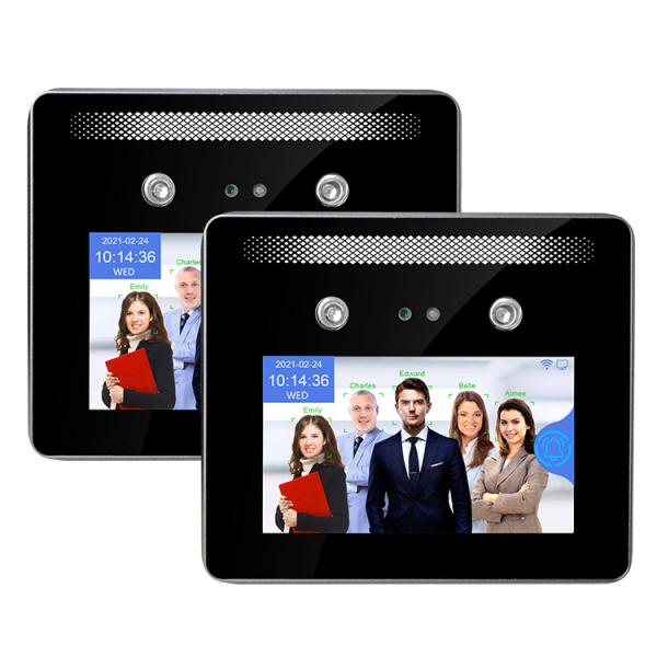 Dynamic 5.0 Inch Face Recognition Machines RoHS Time Attendance Access Control