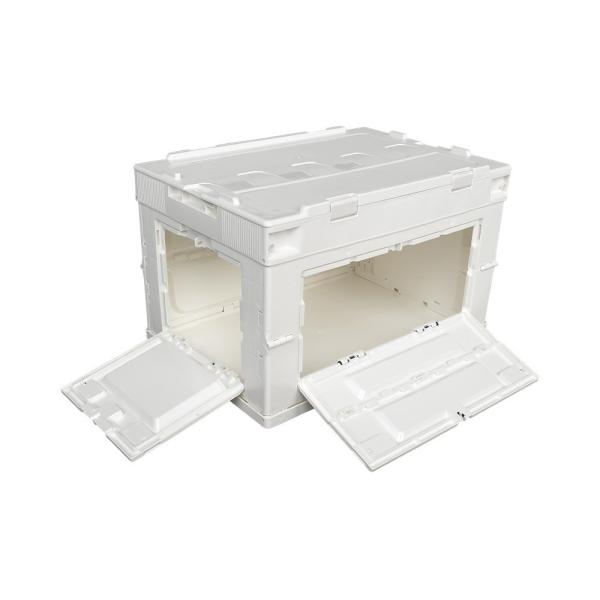 Quality Durable and Versatile 70L Plastic Crates in White Color for Various Applications for sale