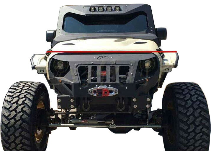 07-16 Jeep Wrangler JK Fabfours Vicowl for Jeep accessories Wrangler JK