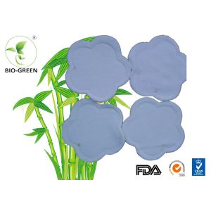 Ultra Thin / Soft Bamboo Reusable Breast Pads With Customized Printed Color