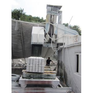 Stone Block Cutting 1000mm 1800mm blade Block Cutter Machine 22kw