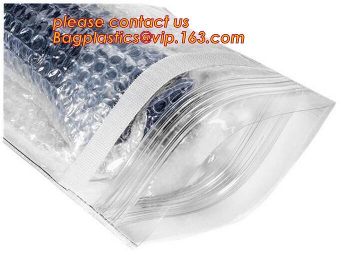 Bottle Protector Bubble Travel Bag,Travel Trip Bag With Bubble Inside And Double Zip lockks,Sleeve Travel Bag - Inner Skin