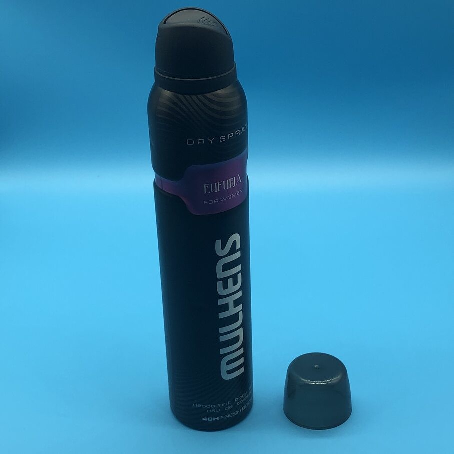 Long-Lasting and Alcohol-Free Deodorant Body Spray Valve for Aluminum Protection