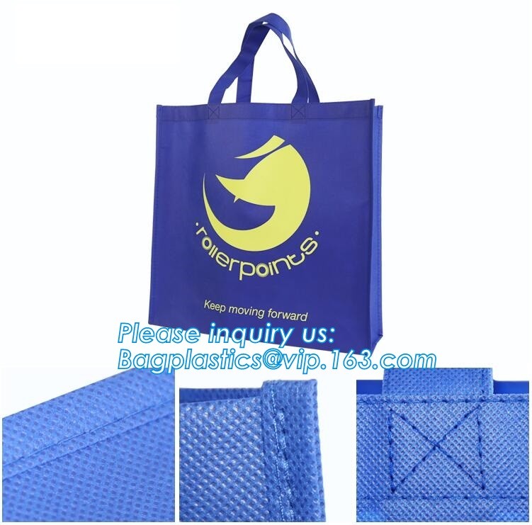 Wholesale factory custom fashion laminated non woven bag, Shopping printing fabric insulated foldable bag, custom pp non