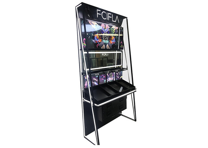 High End Cosmetic Store Furniture / Cosmetics Display Shelves For Specialty Stores