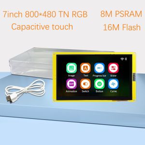 800x480 7 Inch Capacitive Touch Screen ESP32-S3 8M PSRAM Lcd Module Tft