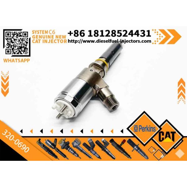 Quality C6.6 Engine Injector 320-0690 3200690 Common Rail Injector 2645A749 Construction Machinery Parts for Excavator for sale