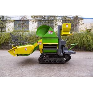 China 20HP Paddy Rice Harvester Save Manpower Mini Paddy Harvesting Machine on sale