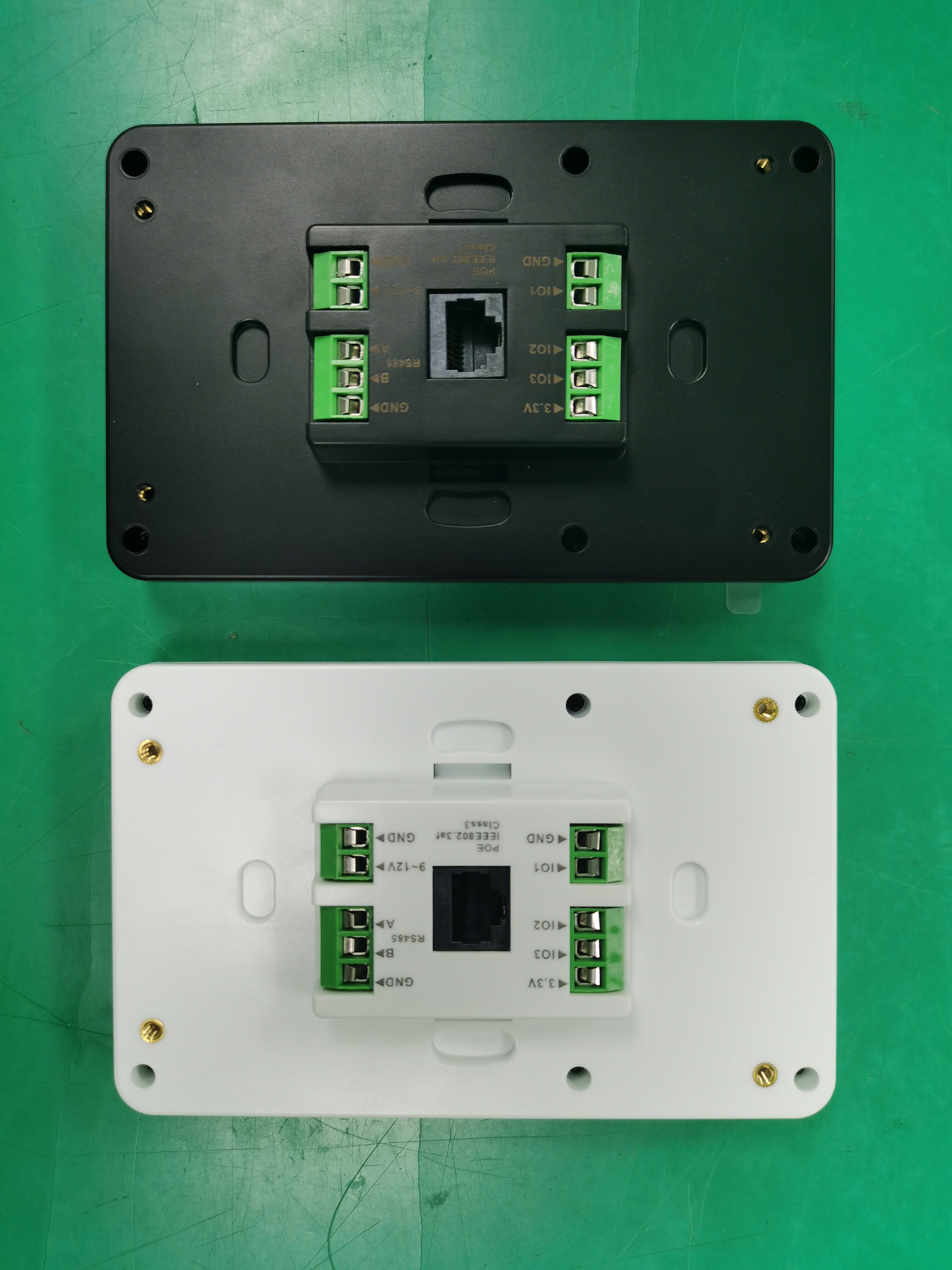 White Color 5 Inch OEM Industrial POE Tablet Small Wall Mount Touch Screen with RJ45 Ethernet NFC Module Serial Port