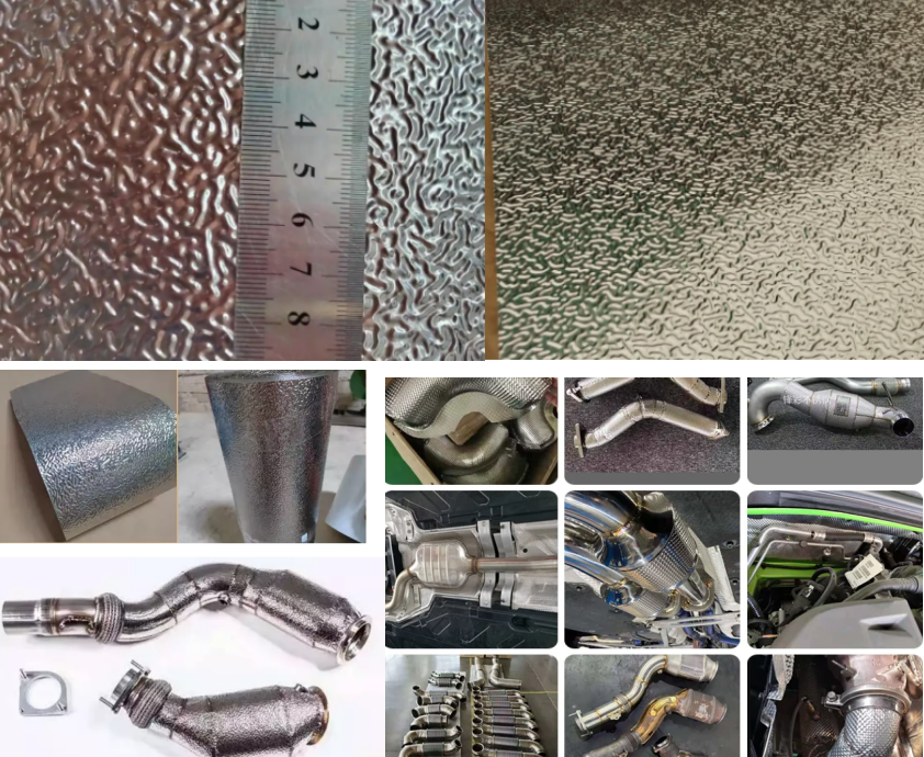 worm pattern embossing