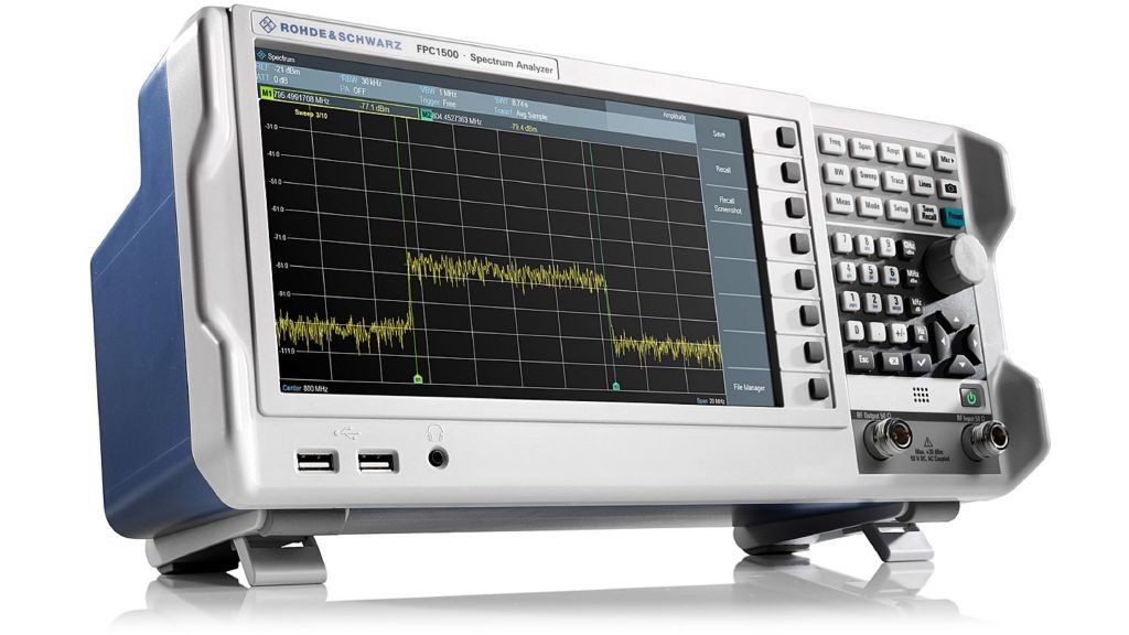 FPC1000 Signal Spectrum analyzer Rohde & Schwarz FPC1500 5 kHz to 1 GHz