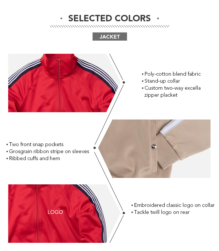 Best Quality China Manufacturer Cotton Custom Mens Tracksuit