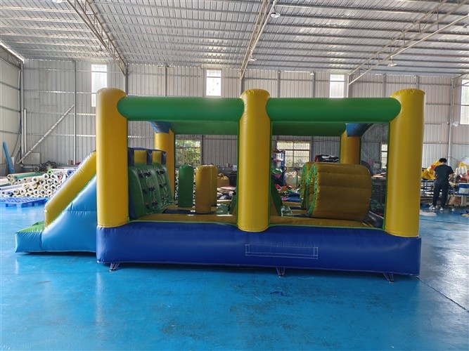 Digital Printing Inflatable Obstacle Courses Combo PVC Commercial Inflatable Bouncer Combo