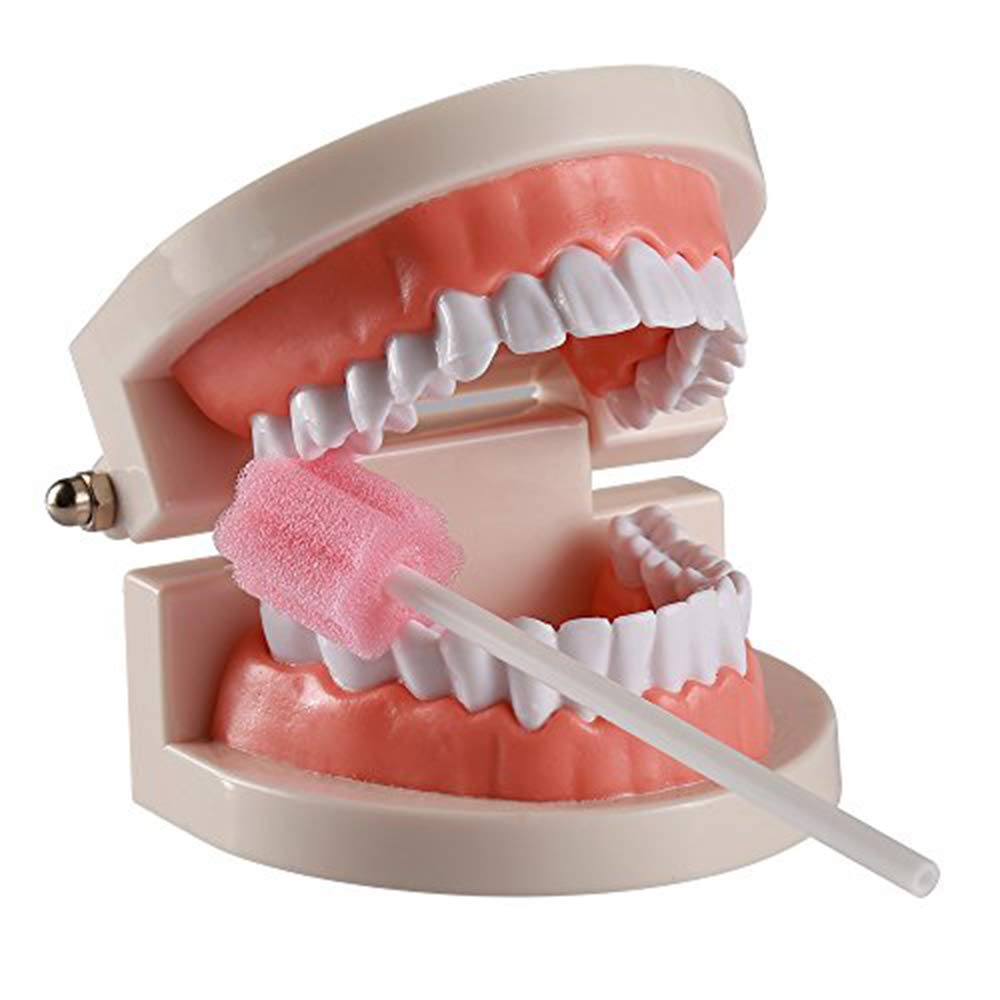 S&J Disposable Foam Swabs Medical Multi-color Surgical Sturdy Plastic Handle Disposable Swab
