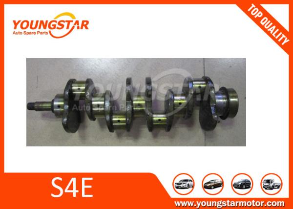 Forklift S4E Crankshaft 34420-01002 34420-01002 Mitsubishi Engine Crankshaft For