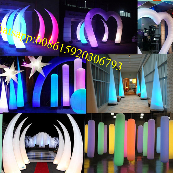 colorful inflatable cone for sale