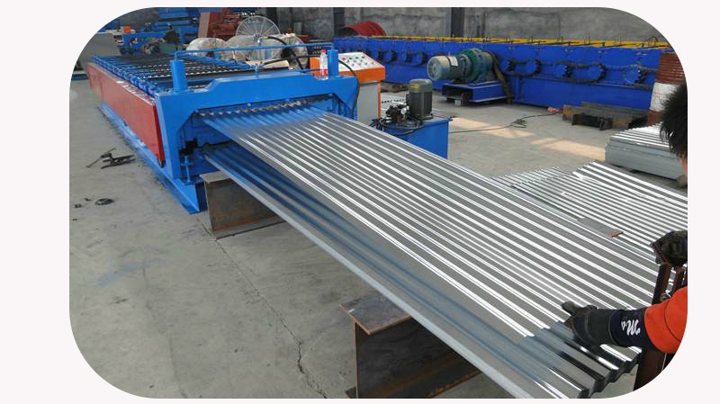 corrugated roof sheet machine