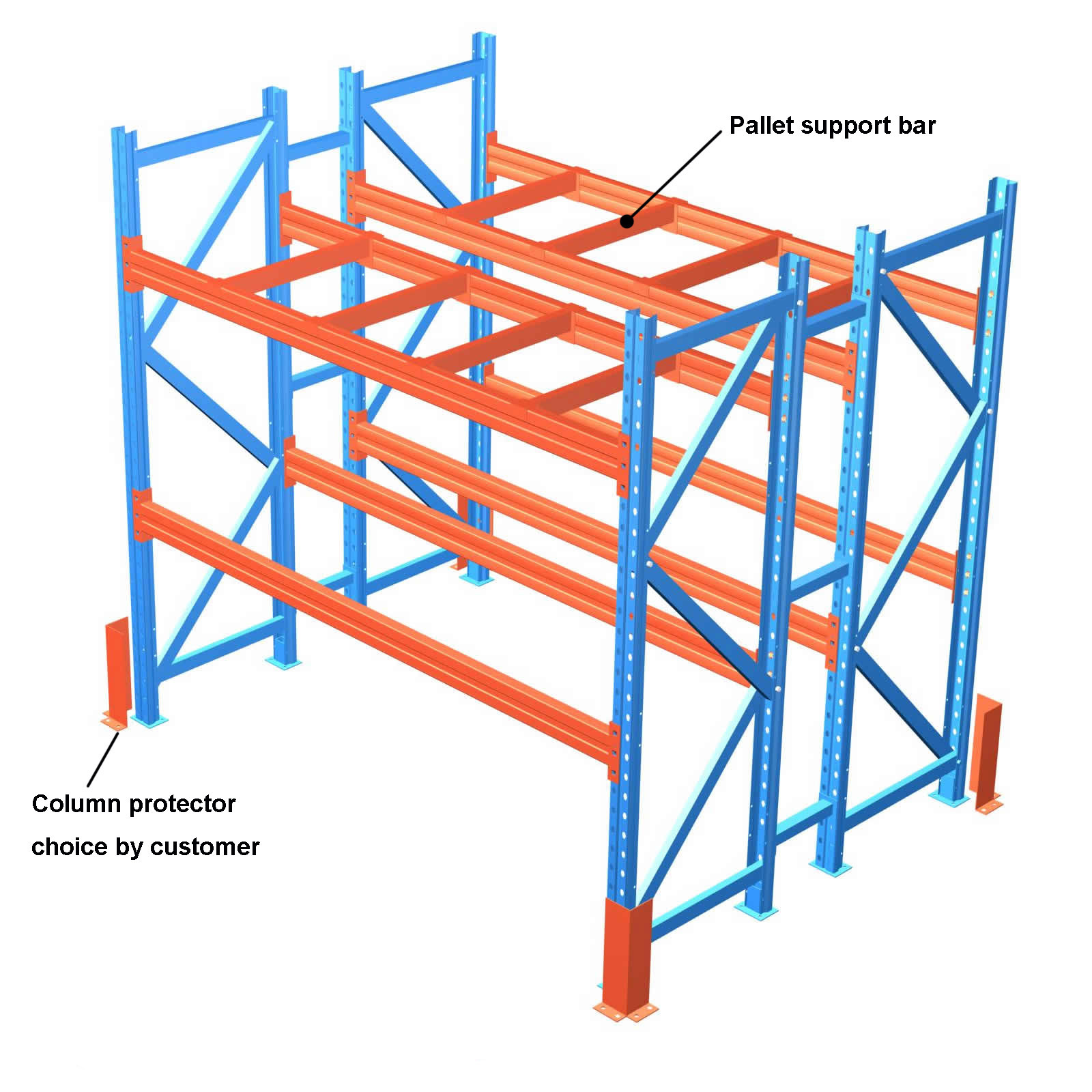 Steel Material Heavy Duty Garage Shelving With Adjustable Structure OEM Acceptable