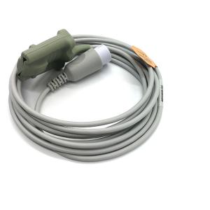Round 12 Pin ODM 3.0m Reusable SpO2 Sensors Class II SpO2 Adult Sensor
