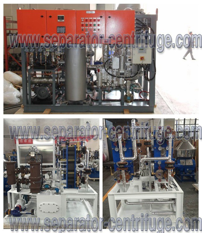 Lube Oil Treatment Power Station Equipment Lubricating Oil Separator Unit