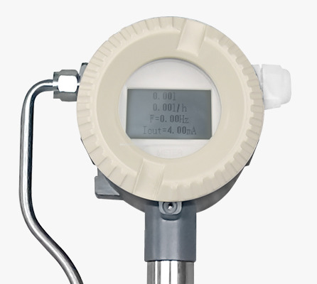 RS 485 Output Steam Flow Meter Oxygen Air Nitrogen Vortices Flow Meter