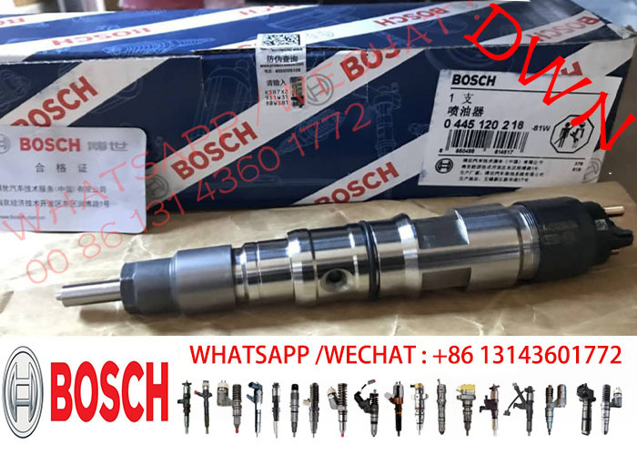BOSCH GENUINE BRAND NEW injector 0445120218 0445120218 0445120030 fuel Injector Man TGA 10.5