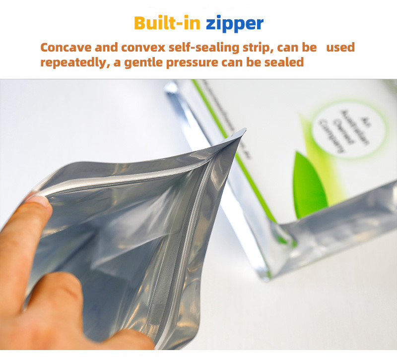 Stand Up Zippered Pouch With Flat Bottom For Kids' Toy Packaging - Plastic Gift Bags