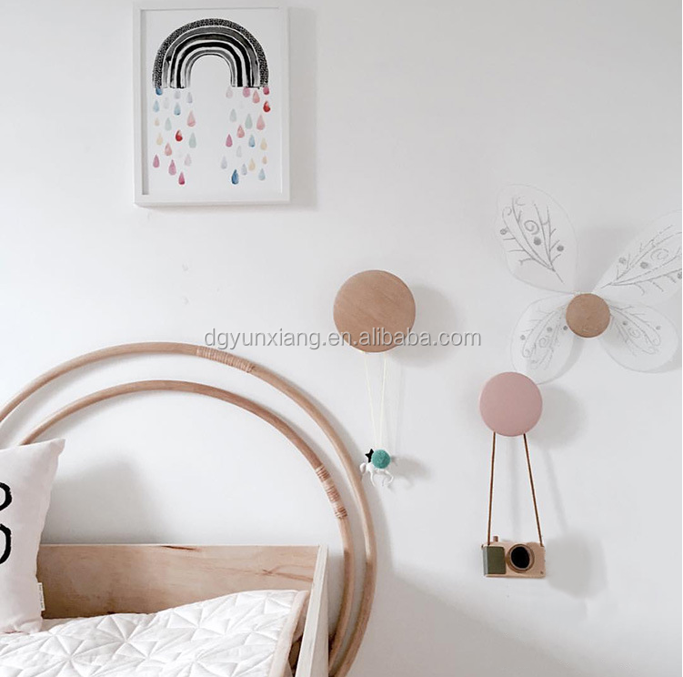 wooden Coat hook made from Ash wood super load bearing household effects