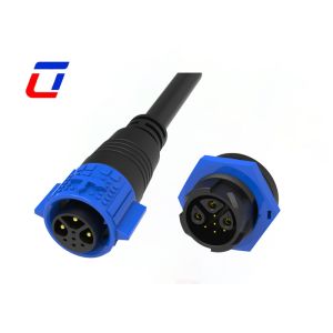 15A Waterproof Data Cable Connector 3 +5 Pin M19 IP67 Circular Connectors