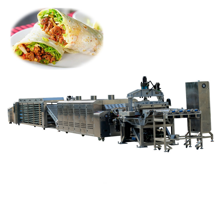 Food Industry Tortilla Production Line with 304 Stainless Steel and Pressure Range of 0.7MPA-1.0MPA