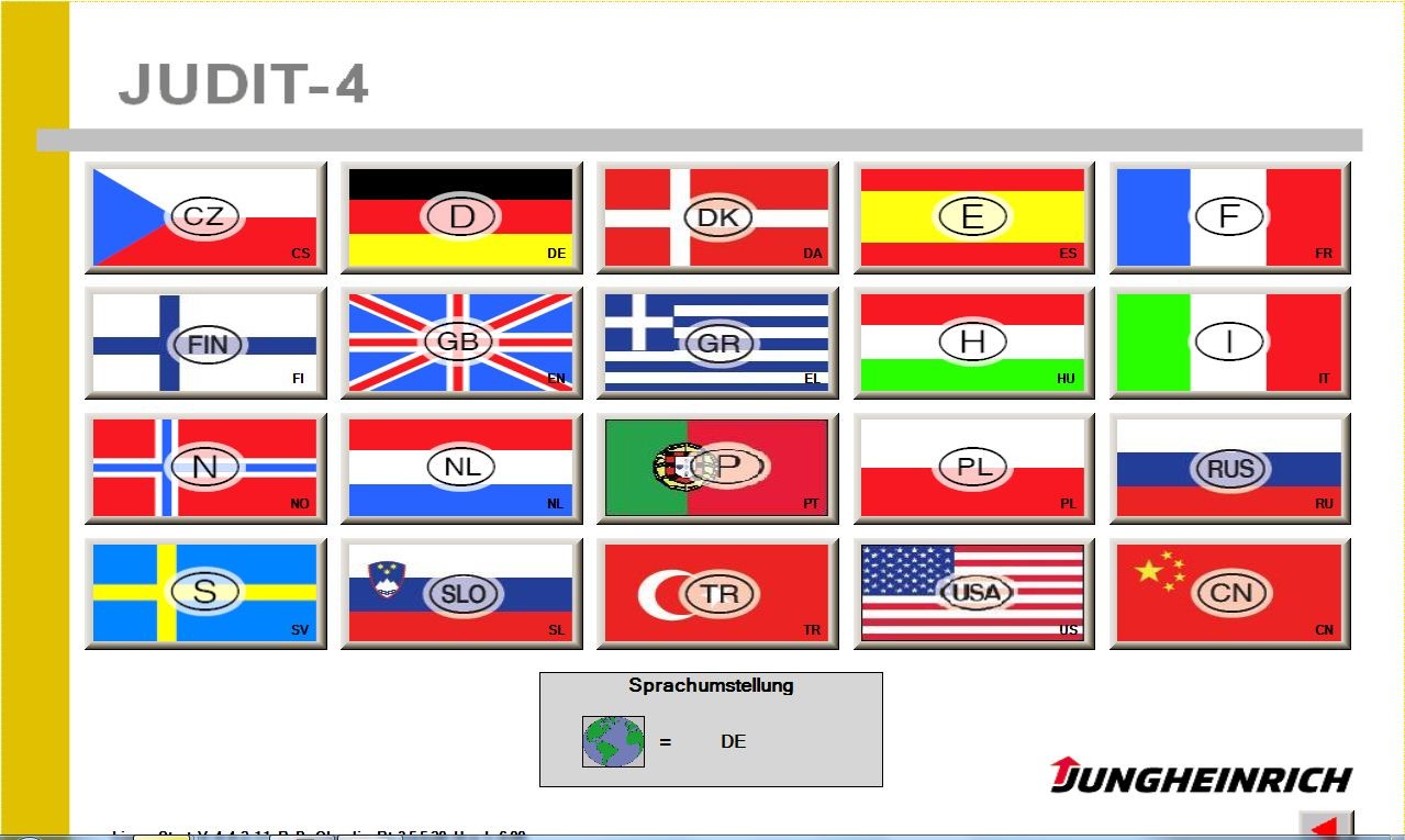 Judit 4.34 Forklift Diagnostic Tools Plus Repair Information Judit SH 4.34 Plus Judit ET 4.34 Parts Catalog