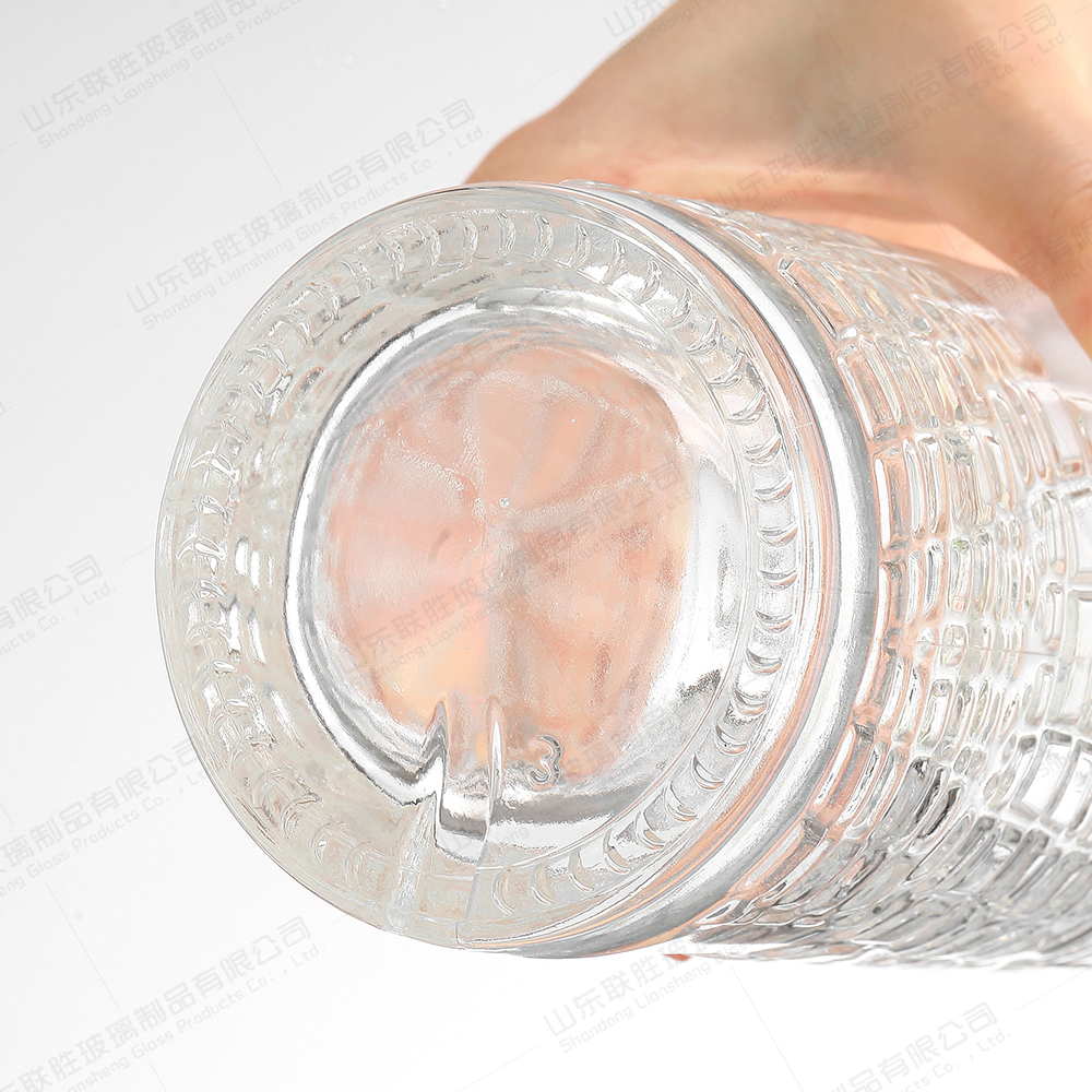 Bar Party Liquor Bottle Clear Glass Whiskey Decanter Dispenser Set 1000ml Hot Stamping