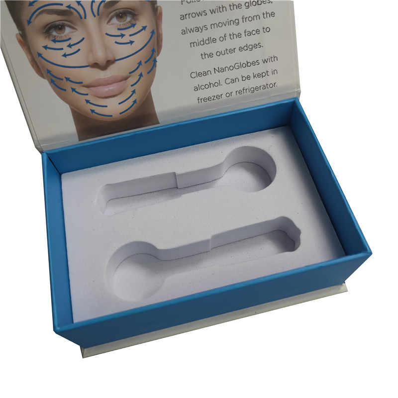 Customized Rigid Cardboard Paper Boxes For Skincare Facial Massage Roller