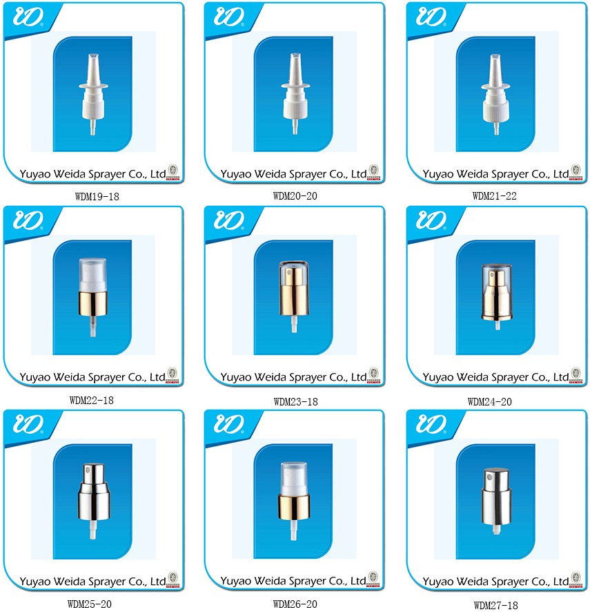 18/410 20/410 24/410 Fine Mist Spray Pump Deep Throat Long Nozzle Spray Pump