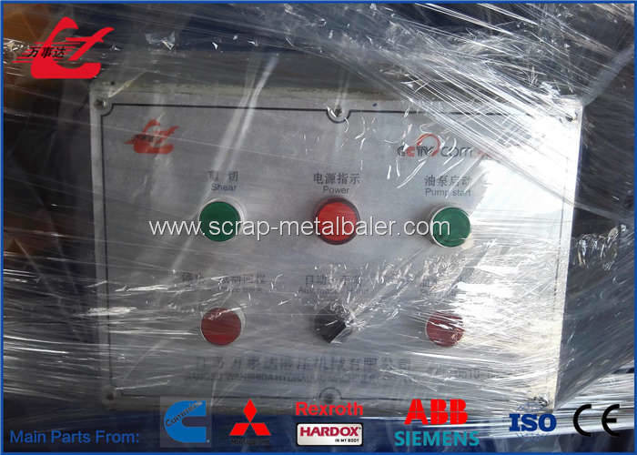 Alligator Crocodile Type Scrap Cutter Machine , 30kW Motor Hydraulic Metal Shear Q43-2000