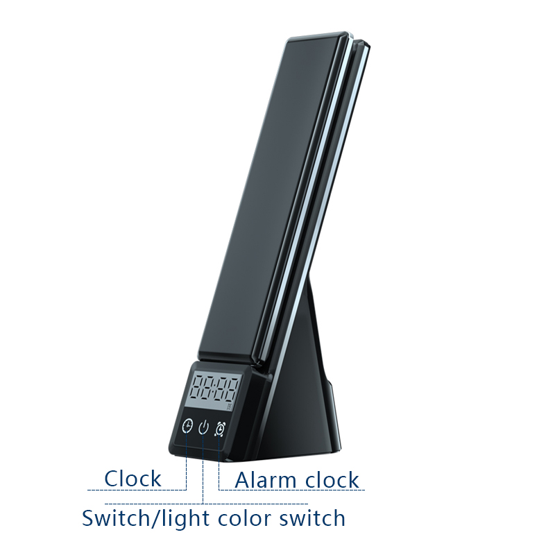 Multifunctional Wireless Charging Table Lamp with ABS Material and Folding Bracket