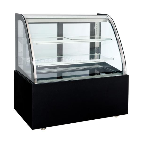 220V 50Hz Commercial Display Refrigerator 1500x680x1200mm Cake Fridge Display
