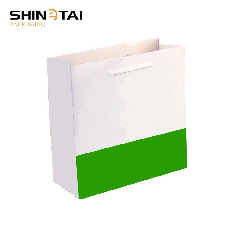 China Paper Bag White Fashion Paper Bag