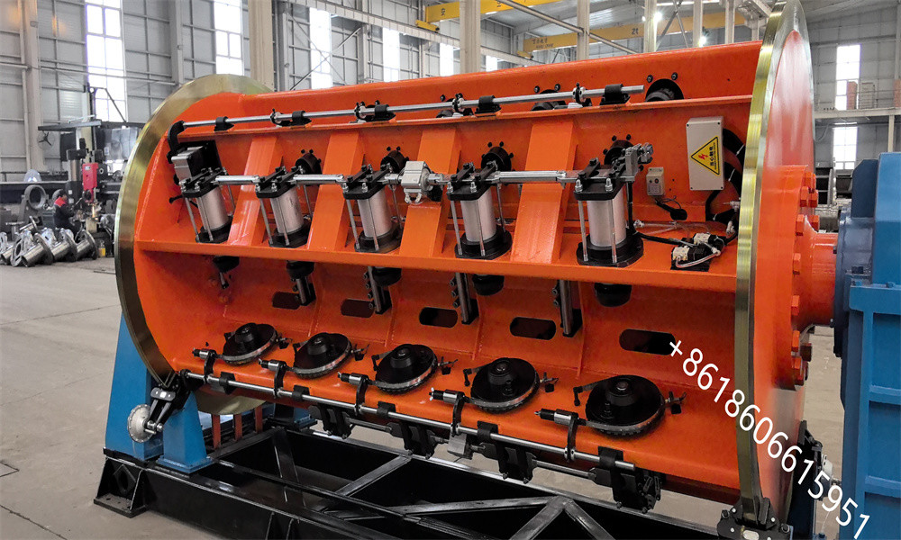 JLK630/6+12+18+24 Rigid Frame Strander For The Stranding Of Aluminum Wire Or Copper