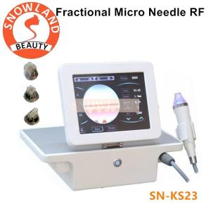 China anti aging wrinkle machines micro needle work head fractional rf on sale