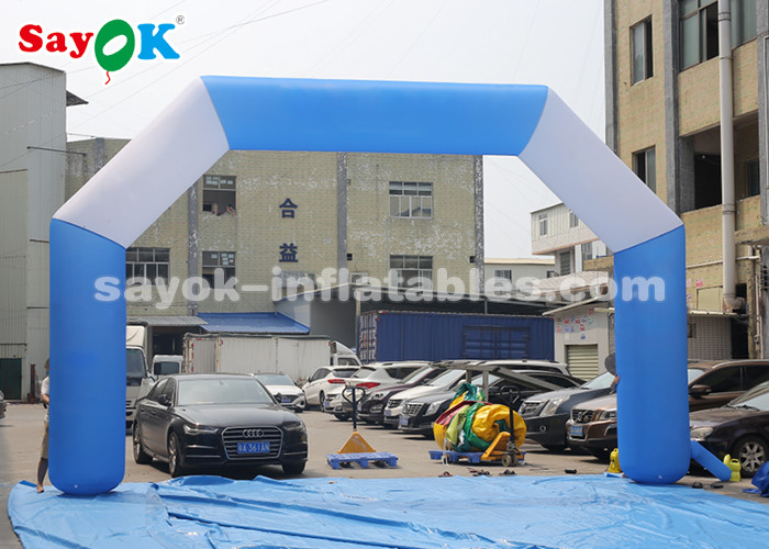 Inflatable Finish Arch 8*5m Oxford Fabric Inflatable Start Finish Line Arch For Promotion
