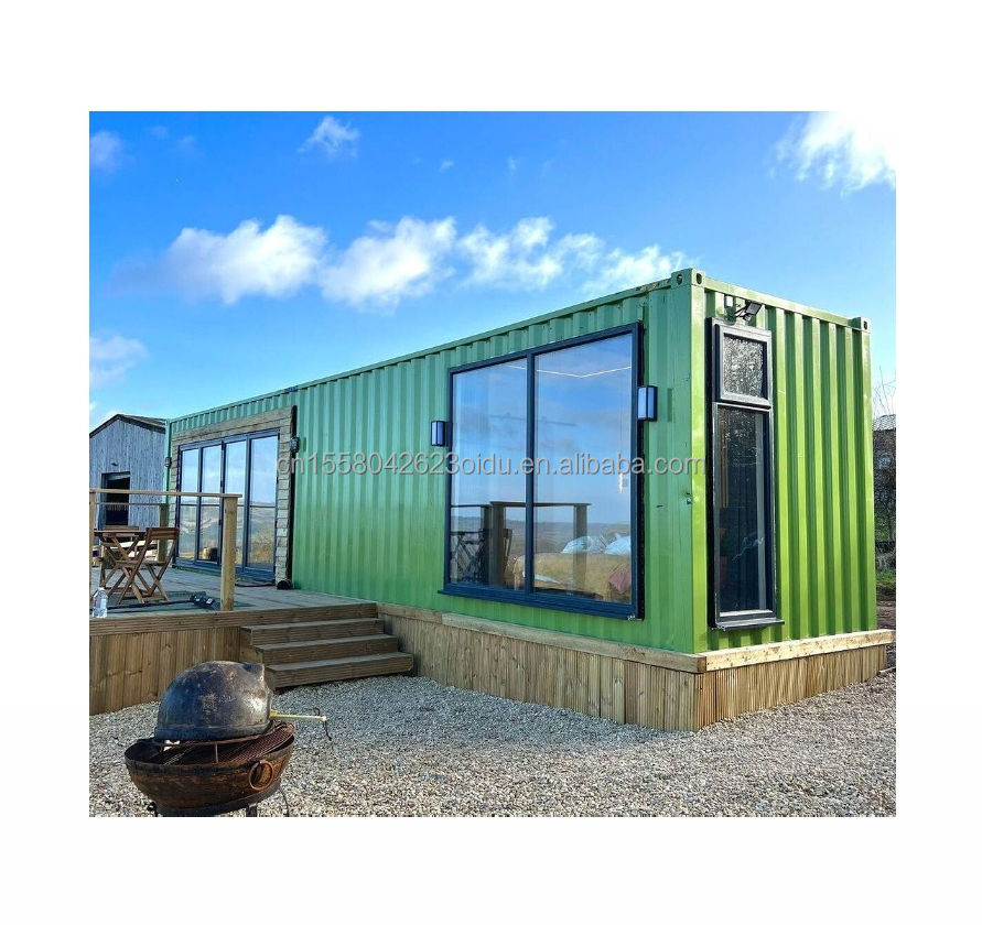 EU 40ft Modern Design Shipping Container House for Mall Featuring Aluminum Alloy Windows and Sandwich Panel